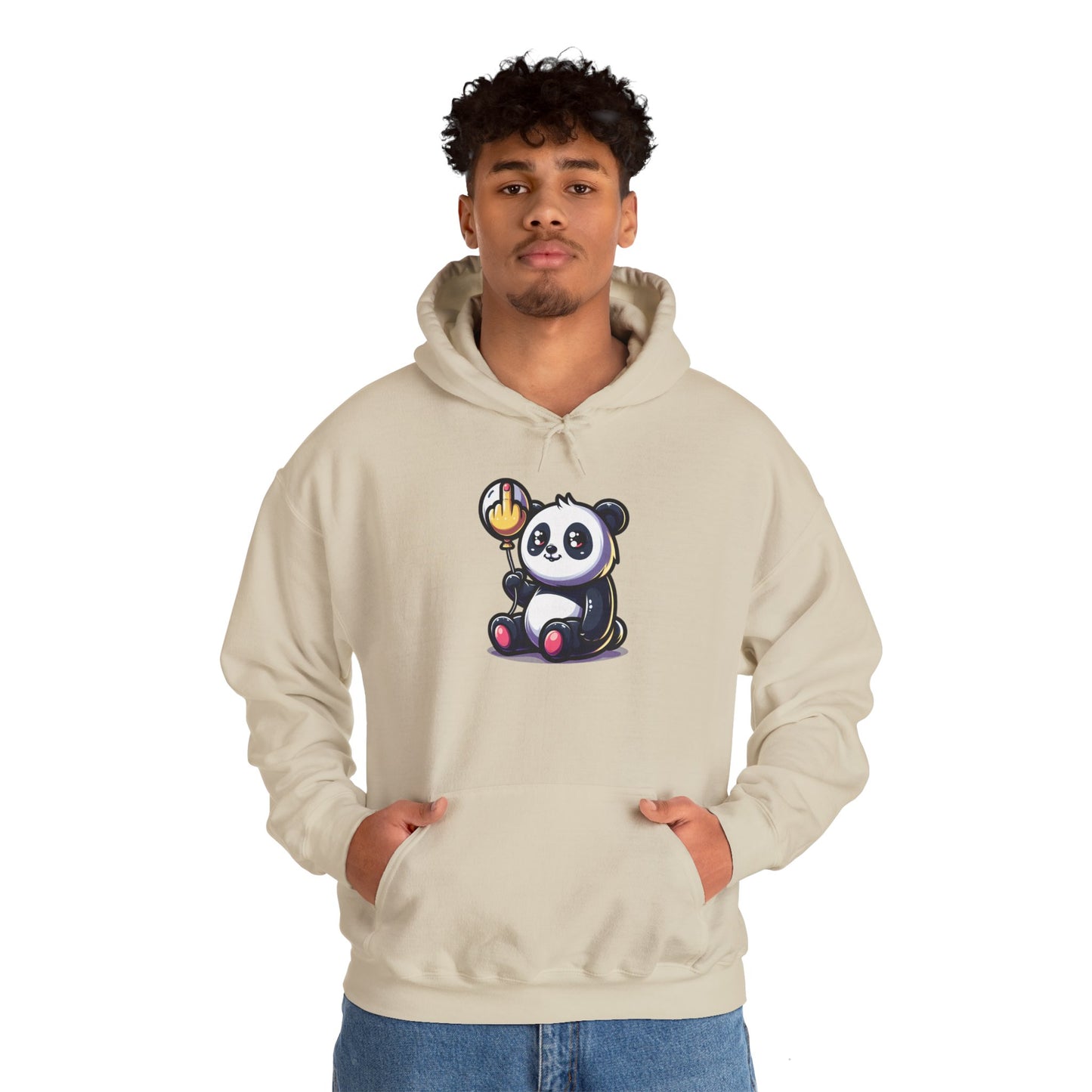 Panda Middle Finger Hoodie