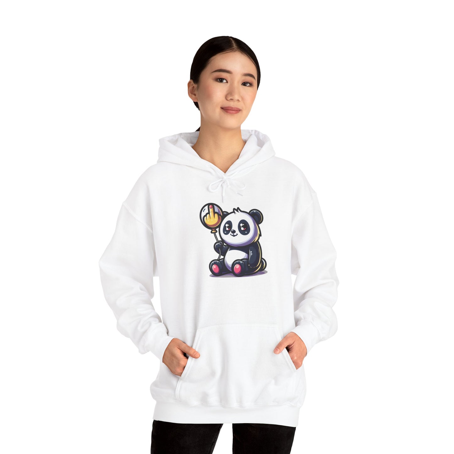 Panda Middle Finger Hoodie