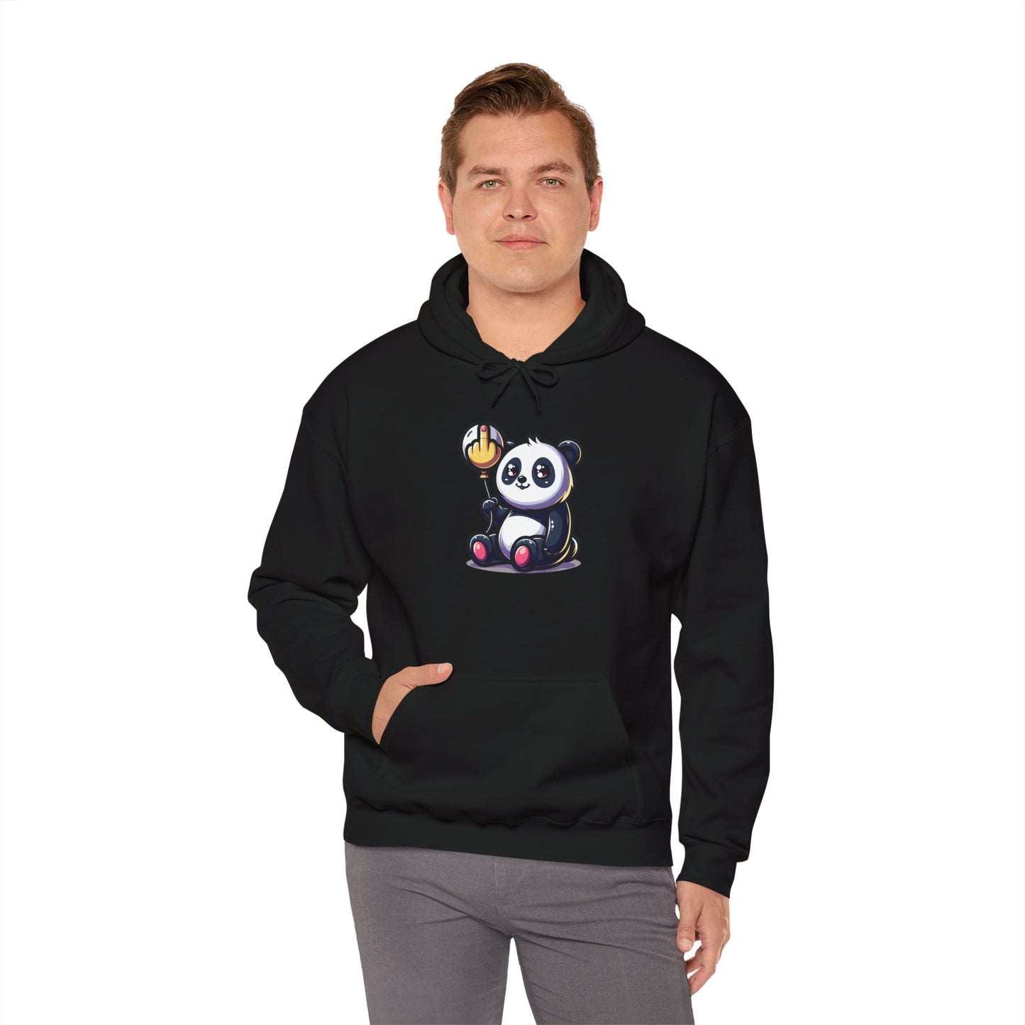Panda Middle Finger Hoodie