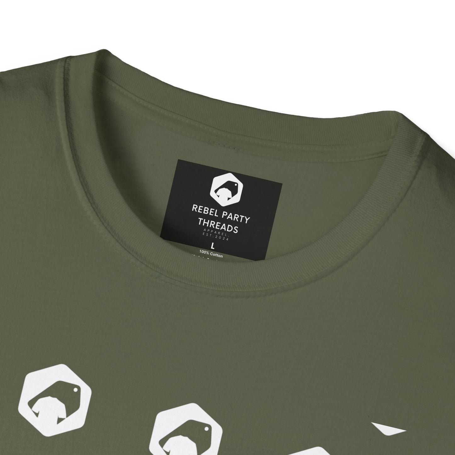 Rebel Party Graphic Tee | Unisex Softstyle T-Shirt, Casual Wear, Trendy Apparel, Gift for Friends, Birthday Outfit