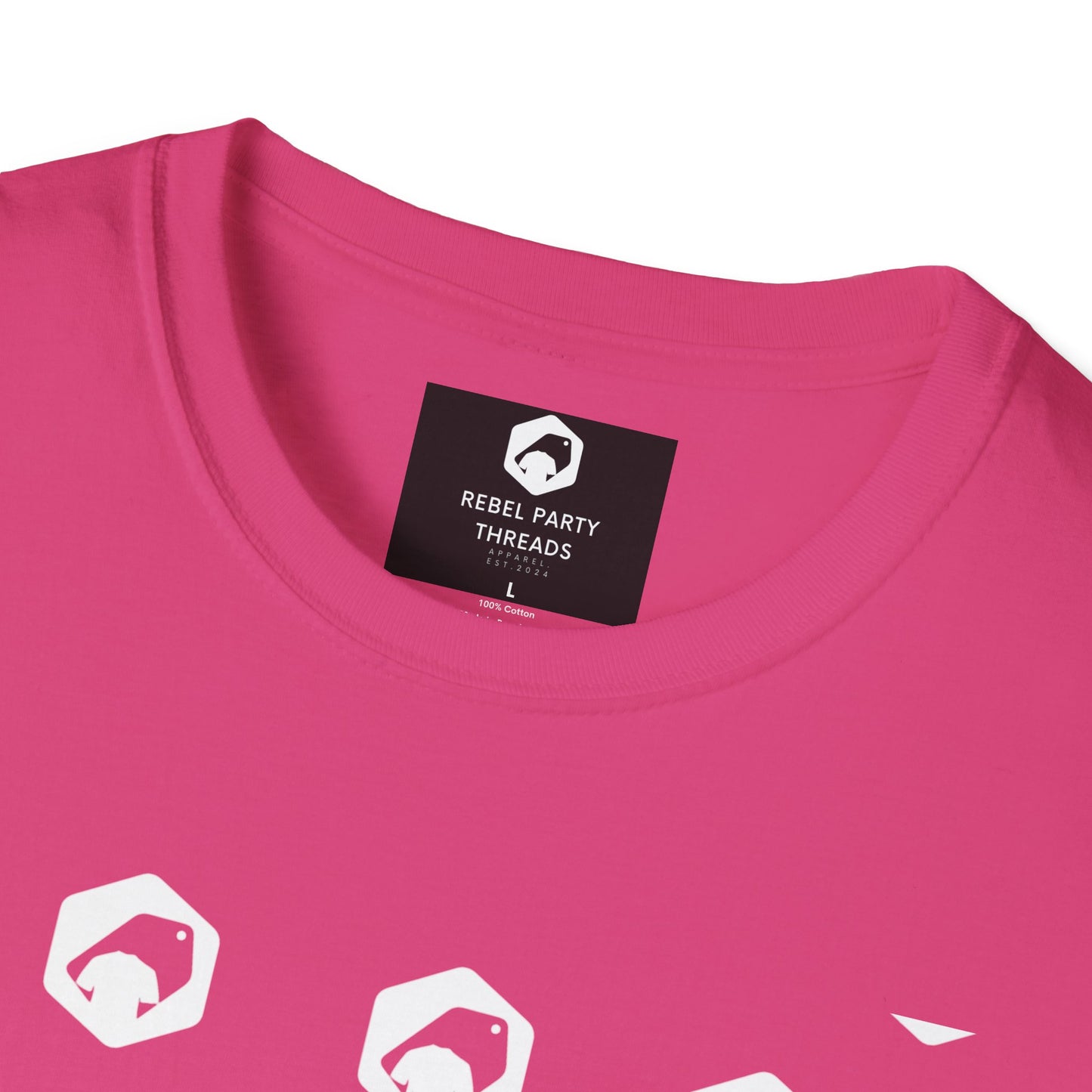 Rebel Party Graphic Tee | Unisex Softstyle T-Shirt, Casual Wear, Trendy Apparel, Gift for Friends, Birthday Outfit