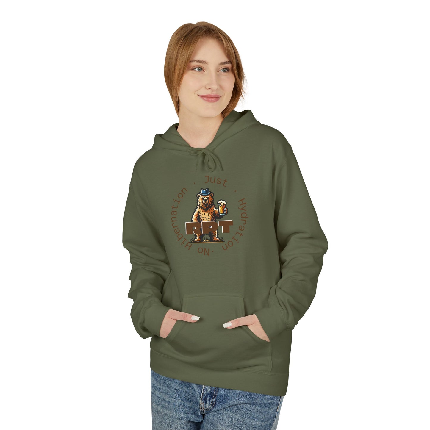 Cozy Graphic Hoodie with Whimsical Design, Unisex Fleece Sweatshirt, Ideal for Casual Wear, Gifts for Friends, Relaxed Style