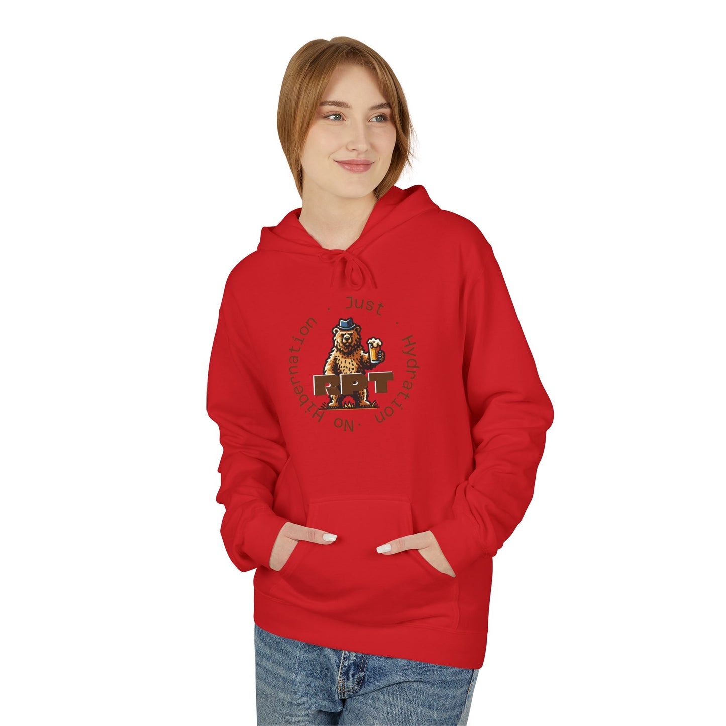 Cozy Graphic Hoodie with Whimsical Design, Unisex Fleece Sweatshirt, Ideal for Casual Wear, Gifts for Friends, Relaxed Style