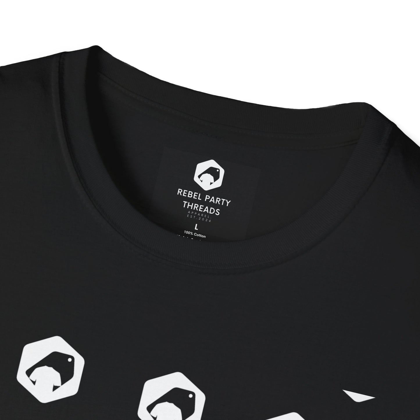 Rebel Party Graphic Tee | Unisex Softstyle T-Shirt, Casual Wear, Trendy Apparel, Gift for Friends, Birthday Outfit