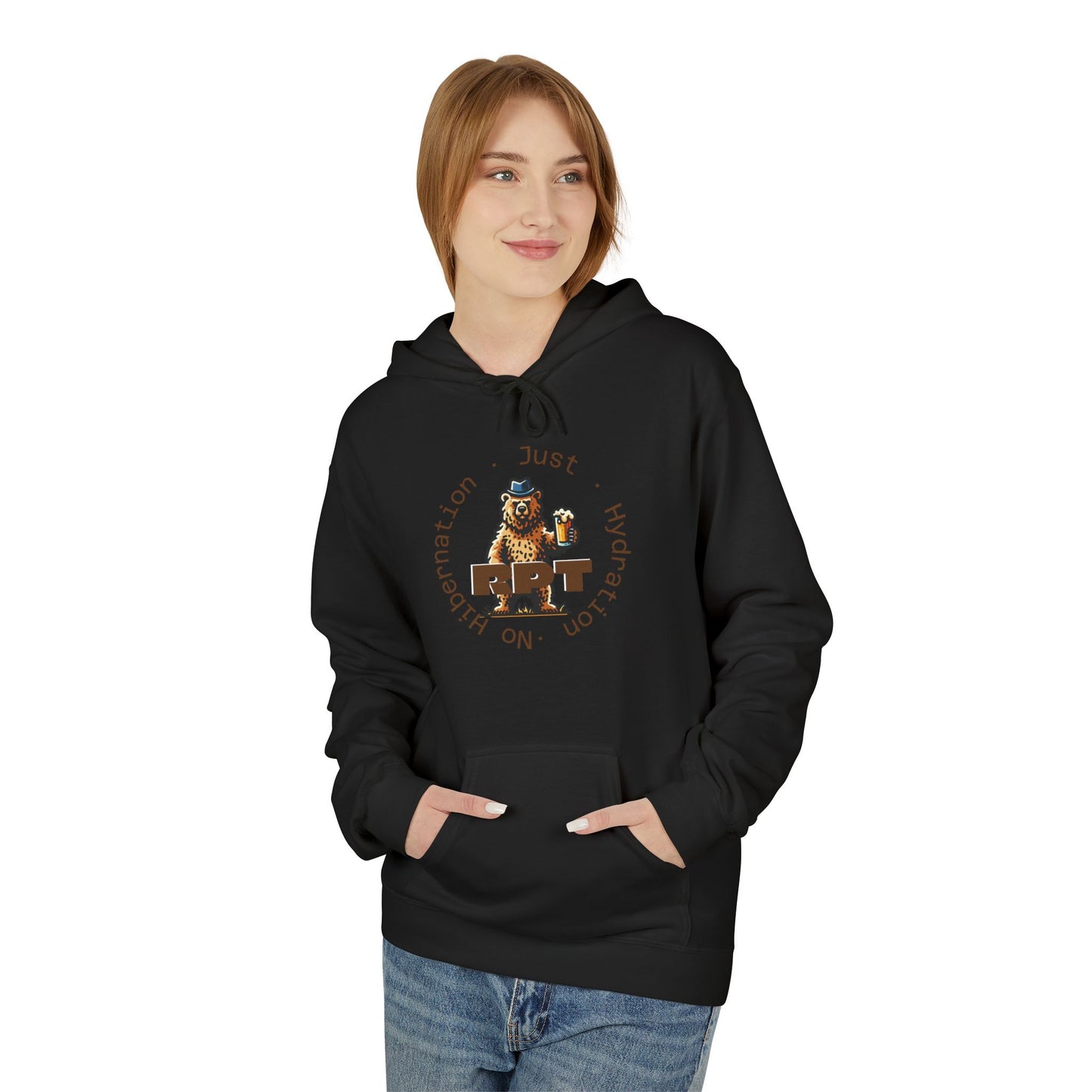 Cozy Graphic Hoodie with Whimsical Design, Unisex Fleece Sweatshirt, Ideal for Casual Wear, Gifts for Friends, Relaxed Style