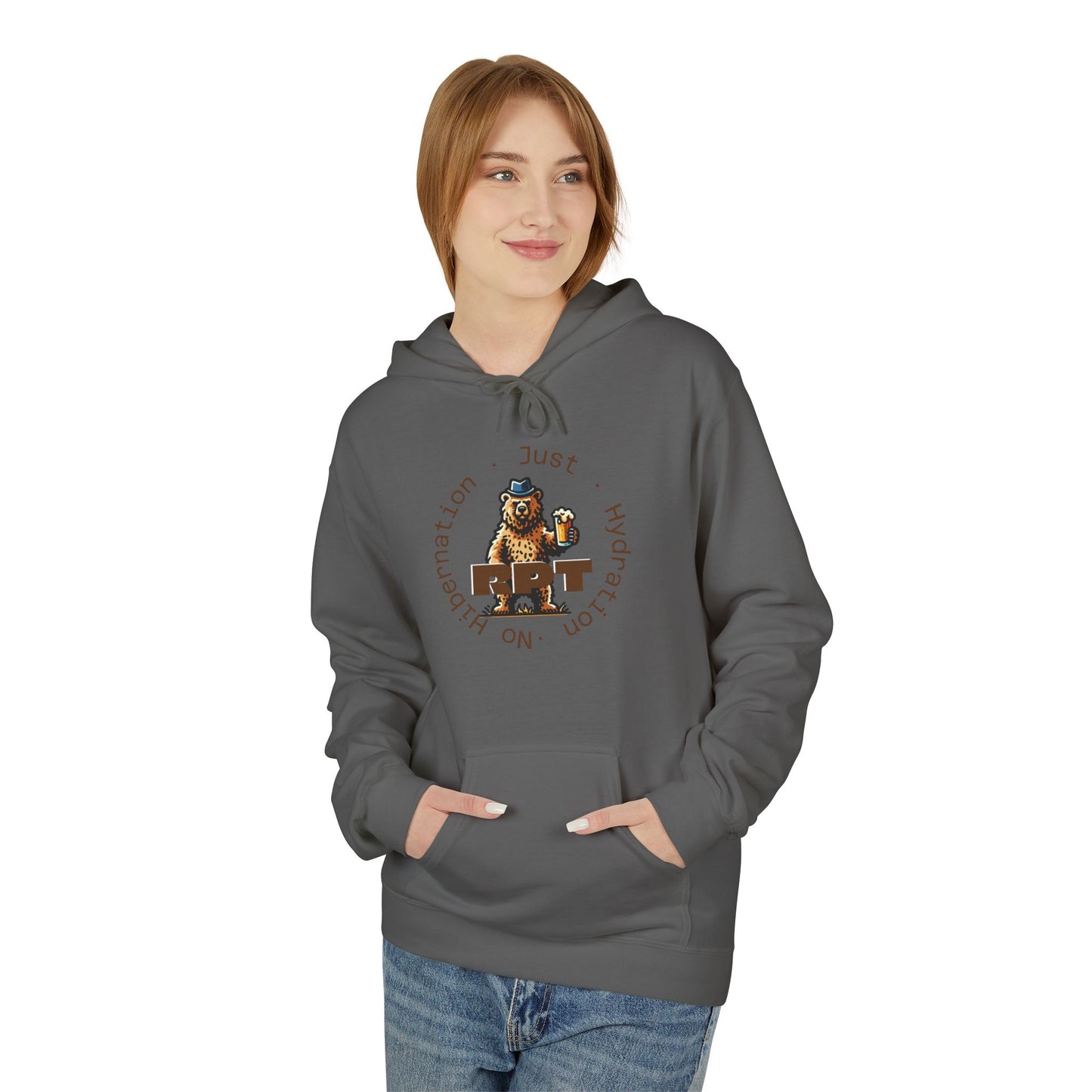 Cozy Graphic Hoodie with Whimsical Design, Unisex Fleece Sweatshirt, Ideal for Casual Wear, Gifts for Friends, Relaxed Style