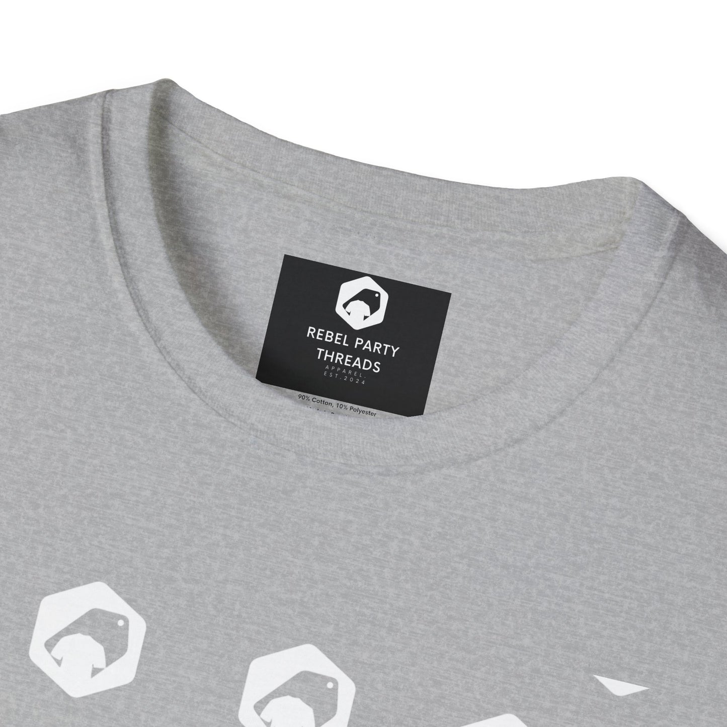 Rebel Party Graphic Tee | Unisex Softstyle T-Shirt, Casual Wear, Trendy Apparel, Gift for Friends, Birthday Outfit