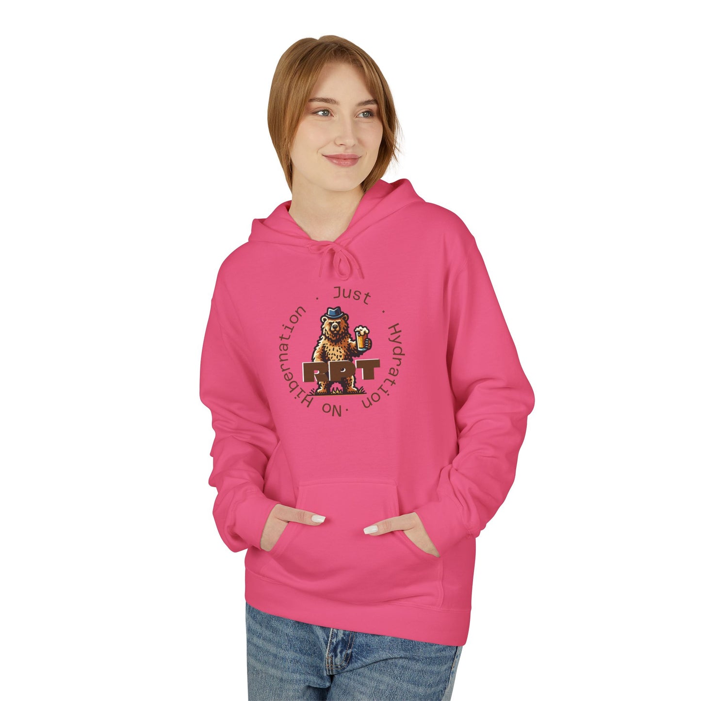 Cozy Graphic Hoodie with Whimsical Design, Unisex Fleece Sweatshirt, Ideal for Casual Wear, Gifts for Friends, Relaxed Style